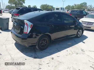 2012 Toyota Prius One with VIN JTDKN3DU8C0333155, listed as a IAAI auction lot 42062427 with 190,320 mi miles. Bid and sale history available at carsss.com. Image 4.