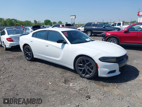 2019 Dodge Charger SXT with VIN 2C3CDXBG2KH505108, listed as a IAAI auction lot 41978890 with 45,394 mi miles. Bid and sale history available at carsss.com. Image 1.