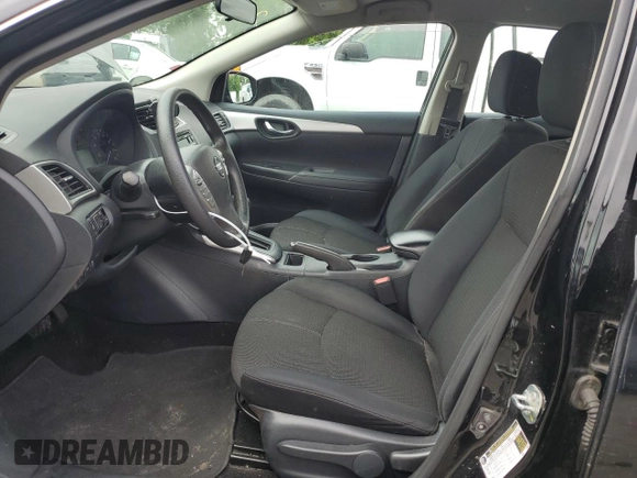 2017 Nissan Sentra S with VIN 3N1AB7AP5HY352479, listed as a Copart auction lot 58863705 with 103,983 mi miles and Salvage title. Bid and sale history available at DreamBid. Image 7.