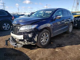 2017 Acura RDX w/Technology Pkg with VIN 5J8TB4H51HL037858, listed as a Copart auction lot 40484883 with 40,778 mi miles. Bid and sale history available at carsss.com. Image 1.