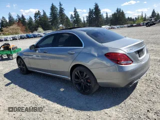 2015 Mercedes-Benz C 300 Luxury with VIN 55SWF4KB1FU022614, listed as a Copart auction lot 54110335 with 113,522 mi miles and Clean Title. Bid and sale history available at carsss.com. Image 2.