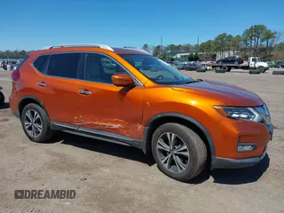 2017 Nissan Rogue SL with VIN 5N1AT2MV7HC751485, listed as a IAAI auction lot 42070057 with 93,921 mi miles. Bid and sale history available at carsss.com. Image 6.