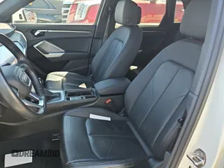 2023 Audi Q3 S line Premium with VIN WA1DECF3XP1106668, listed as a IAAI auction lot 42845143 with 46,005 mi miles and . Bid and sale history available at DreamBid. Image 45.