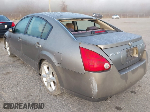 2004 Nissan Maxima SE with VIN 1N4BA41E84C839072, listed as a IAAI auction lot 41781618 with 139,093 mi miles and . Bid and sale history available at DreamBid. Image 3.