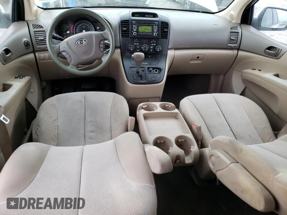 2010 Kia Sedona LX with VIN KNDMG4C32A6346124, listed as a Copart auction lot 79019814 with 160,321 mi miles and Salvage Title. Bid and sale history available at DreamBid. Image 8.