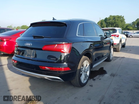 2020 Audi Q5 Premium Plus with VIN WA1BNAFY0L2004064, listed as a IAAI auction lot 42087116 with 64,432 mi miles and . Bid and sale history available at DreamBid. Image 4.