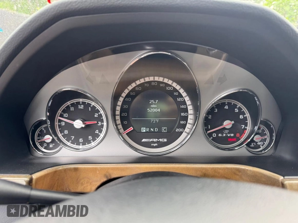 2011 Mercedes-Benz E 63 AMG with VIN WDDHF7HB0BA314315, listed as a Copart auction lot 54764925 with 52,004 mi miles and Clean title. Bid and sale history available at DreamBid. Image 8.