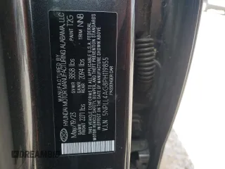 2023 Hyundai Elantra SE with VIN 5NPLL4AG8PH119855, listed as a Copart auction lot 51480035 with 36,619 mi miles and Salvage Title. Bid and sale history available at DreamBid. Image 12.