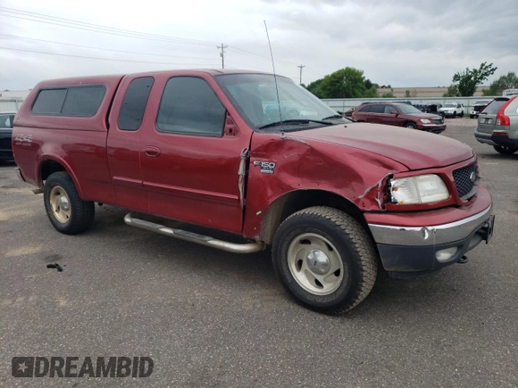 2000 Ford F-150 XL with VIN 1FTRX18L7YNA25693, listed as a Copart auction lot 55765234 with 0 mi miles and Clean Title. Bid and sale history available at carsss.com. Image 4.