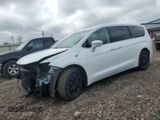 2022 Chrysler Pacifica Hybrid Touring L with VIN 2C4RC1L71NR211069, listed as a Copart auction lot 56094155 with 28,099 mi miles and Salvage title. Bid and sale history available at DreamBid. Image 1.