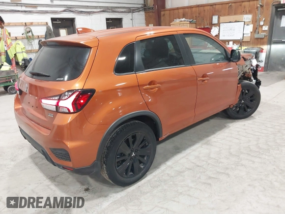 2024 Mitsubishi Outlander Sport S with VIN JA4ARUAU4RU012462, listed as a IAAI auction lot 41649416 with 9,203 mi miles. Bid and sale history available at carsss.com. Image 4.