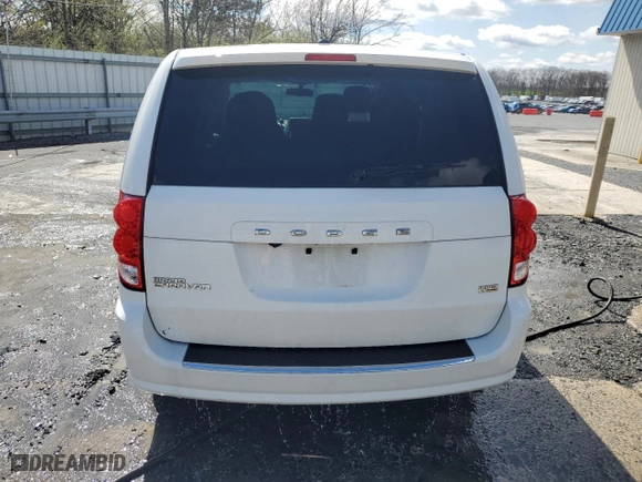 2018 Dodge Grand Caravan SE with VIN 2C4RDGBG4JR190357, listed as a Copart auction lot 52367535 with 128,782 mi miles and Clean Title. Bid and sale history available at carsss.com. Image 6.