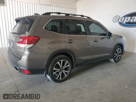 2021 Subaru Forester Limited with VIN JF2SKAUC4MH459022, listed as a Copart auction lot 76018934 with 27,175 mi miles and Clean Title. Bid and sale history available at carsss.com. Image 3.