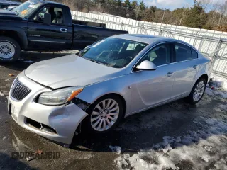 2011 Buick Regal CXL RL6 with VIN W04GU5GC8B1006328, listed as a Copart auction lot 45150265 with 134,015 mi miles and Salvage Title. Bid and sale history available at carsss.com. Image 1.