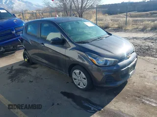 2016 Chevrolet Spark LS with VIN KL8CB6SAXGC574462, listed as a IAAI auction lot 41456516 with 53,625 mi miles. Bid and sale history available at carsss.com. Image 1.