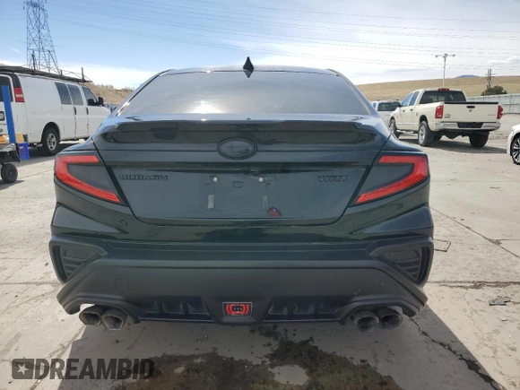2022 Subaru WRX Limited with VIN JF1VBAL67N9016968, listed as a Copart auction lot 49042955 with 44,609 mi miles and Salvage title. Bid and sale history available at DreamBid. Image 6.