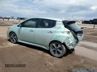 2018 Nissan LEAF SV z VIN 1N4AZ1CP9JC311747, wystawiony jako Copart lot #58365155 z przebiegiem 87 470 mil mil oraz Szkoda całkowita • Salvage title. Historia ofert i sprzedaży dostępna na DreamBid. Obrazek 2.