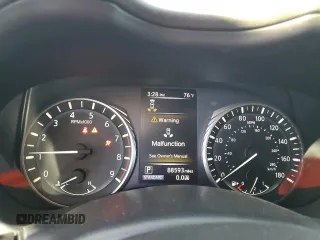 2019 Infiniti Q50 RED SPORT 400 with VIN JN1FV7APXKM761004, listed as a Copart auction lot 80199764 with 88,593 mi miles and Salvage Title. Bid and sale history available at carsss.com. Image 9.