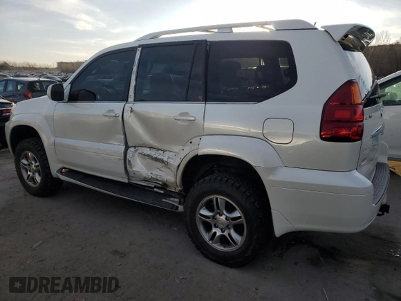 2006 Lexus GX with VIN JTJBT20X460120401, listed as a Copart auction lot 48416505 with 134,923 mi miles and Salvage Title. Bid and sale history available at carsss.com. Image 2.