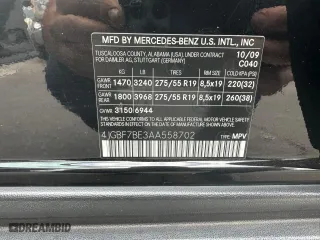 2010 Mercedes-Benz GL-Class GL 450 with VIN 4JGBF7BE3AA558702, listed as a Copart auction lot 53343095 with 132,028 mi miles and Clean Title. Bid and sale history available at carsss.com. Image 10.