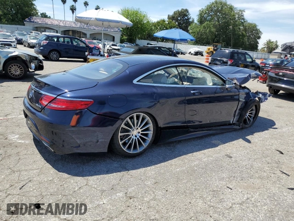2017 Mercedes-Benz S 550 with VIN WDDXJ8FB3HA027255, listed as a Copart auction lot 51204354 with Not provided miles and Salvage title. Bid and sale history available at DreamBid. Image 3.