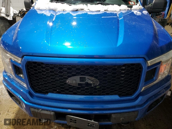 2020 Ford F-150 XL with VIN 1FTEW1EP3LFB83329, listed as a Copart auction lot 45917085 with 101,300 mi miles and Salvage Title. Bid and sale history available at DreamBid. Image 11.