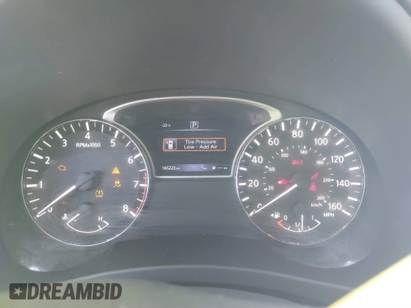 2016 Nissan Altima SV with VIN 1N4AL3AP1GC283029, listed as a IAAI auction lot 41715088 with 165,223 mi miles and . Bid and sale history available at DreamBid. Image 7.