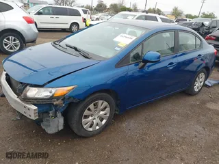 2012 Honda Civic Sdn LX with VIN 2HGFB2F50CH582539, listed as a IAAI auction lot 41296020 with 65,334 mi miles. Bid and sale history available at carsss.com. Image 20.