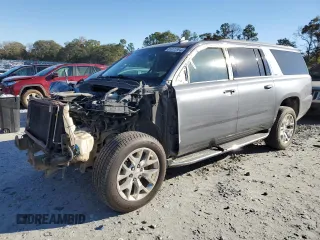 2018 GMC Yukon XL SLT with VIN 1GKS1GKC6JR402256, listed as a Copart auction lot 81072994 with 141,827 mi miles and Salvage Title. Bid and sale history available at carsss.com. Image 1.