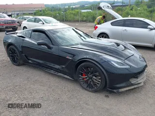 2017 Chevrolet Corvette Z06 1LZ with VIN 1G1YP2D63H5606666, listed as a IAAI auction lot 42596550 with 9,894 mi miles and . Bid and sale history available at DreamBid. Image 1.