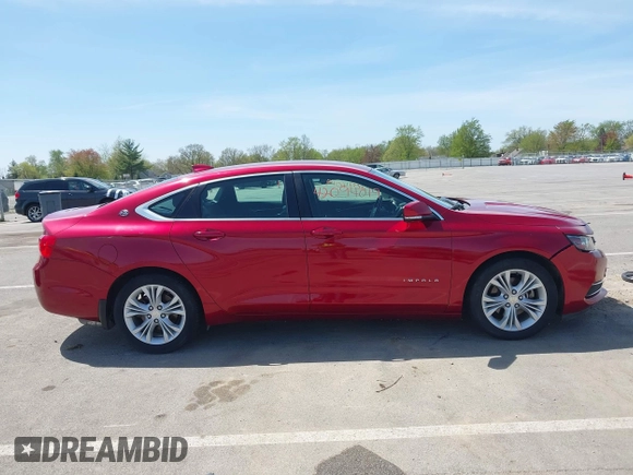 2015 Chevrolet Impala LT with VIN 1G1125S33FU126964, listed as a IAAI auction lot 42094019 with 175,612 mi miles and . Bid and sale history available at DreamBid. Image 13.