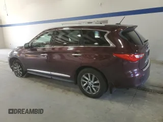2014 Infiniti QX60 with VIN 5N1AL0MM2EC529623, listed as a Copart auction lot 49823425 with 81,327 mi miles and Salvage Title. Bid and sale history available at DreamBid. Image 2.