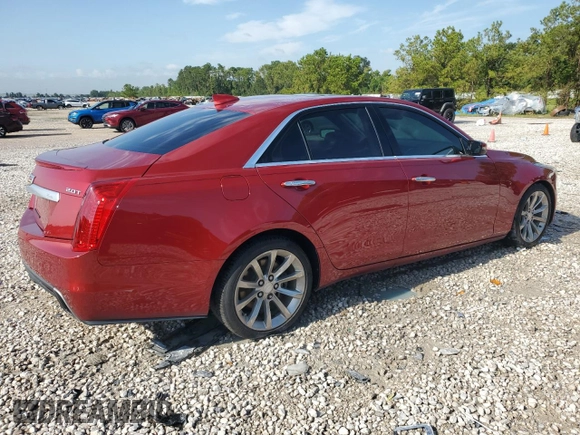 2019 Cadillac CTS Luxury RWD with VIN 1G6AR5SX2K0110507, listed as a Copart auction lot 61252144 with 88,186 mi miles and Clean Title. Bid and sale history available at DreamBid. Image 3.