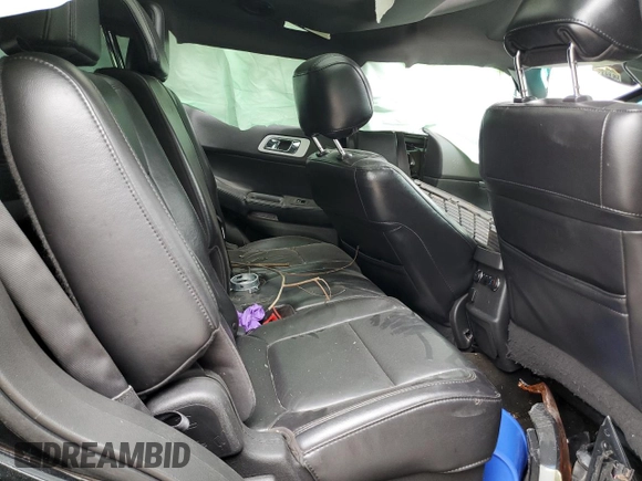 2013 Ford Explorer XLT with VIN 1FM5K7D88DGA05948, listed as a Copart auction lot 55023045 with Not Provided miles and Salvage Title. Bid and sale history available at DreamBid. Image 11.