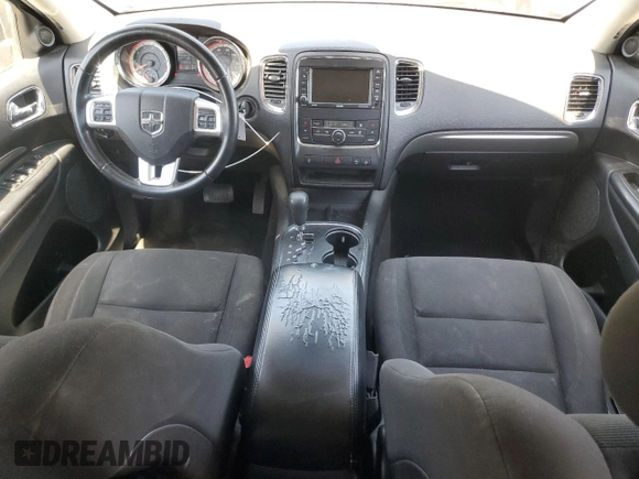 2013 Dodge Durango SXT with VIN 1C4RDHAG7DC692378, listed as a Copart auction lot 55125935 with 123,097 mi miles and Salvage title. Bid and sale history available at DreamBid. Image 8.