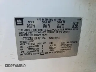 2015 GMC Sierra 2500HD Denali z VIN 1GT120EG1FF191664, wystawiony jako Copart lot #80010794 z przebiegiem 169 060 mil mil oraz Szkoda całkowita • Salvage title. Historia ofert i sprzedaży dostępna na DreamBid. Obrazek 12.