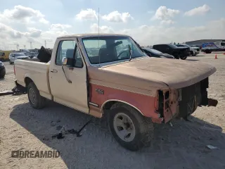 1992 Ford F-150 with VIN 1FTDF15Y7NPA18708, listed as a Copart auction lot 72081004 with 0 mi miles and Salvage Title. Bid and sale history available at carsss.com. Image 4.