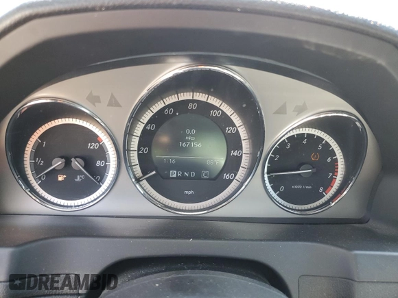 2009 Mercedes-Benz C 300 Sport with VIN WDDGF54X09R077080, listed as a Copart auction lot 50308345 with 167,156 mi miles and Salvage Title. Bid and sale history available at DreamBid. Image 9.