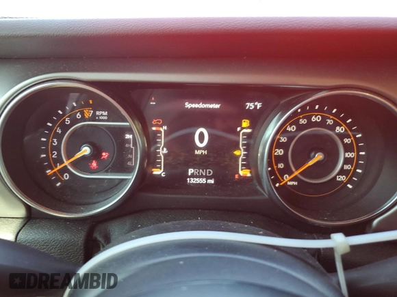 2020 Jeep Wrangler Unlimited Willys z VIN 1C4HJXDG1LW171325, wystawiony jako Copart lot #68717764 z przebiegiem 132 555 mil mil oraz Szkoda całkowita • Salvage title. Historia ofert i sprzedaży dostępna na DreamBid. Obrazek 9.