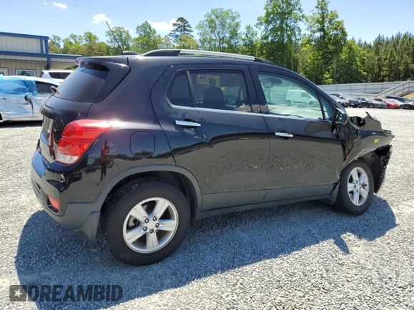 2020 Chevrolet Trax LT with VIN 3GNCJPSB6LL127304, listed as a Copart auction lot 58352545 with Not provided miles and Salvage title. Bid and sale history available at DreamBid. Image 3.