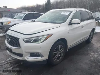 2017 Infiniti QX60 with VIN 5N1DL0MM9HC517454, listed as a IAAI auction lot 41451907 with 124,963 mi miles. Bid and sale history available at carsss.com. Image 18.
