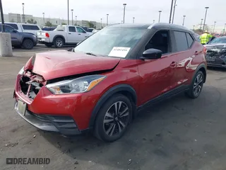 2018 Nissan Kicks S with VIN 3N1CP5CU2JL527436, listed as a IAAI auction lot 41481459 with 46,744 mi miles. Bid and sale history available at carsss.com. Image 17.