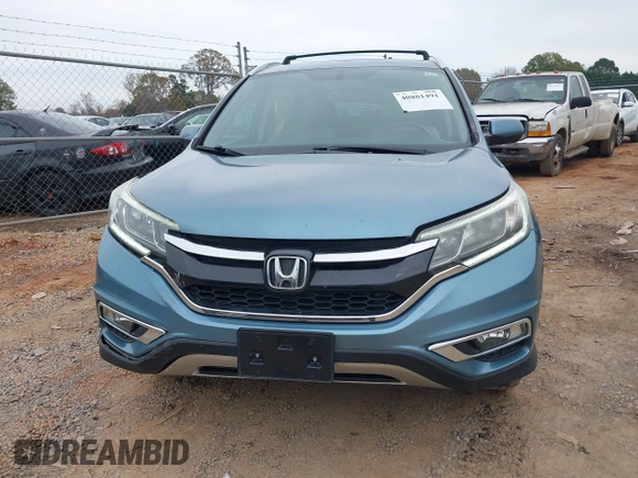 2015 Honda CR-V EX-L with VIN 2HKRM3H75FH541698, listed as a IAAI auction lot 40881491 with 168,341 mi miles. Bid and sale history available at carsss.com. Image 12.