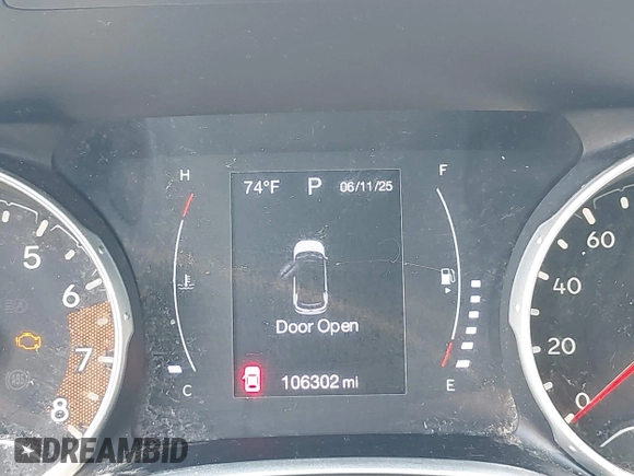 2018 Jeep Compass Sport with VIN 3C4NJDAB7JT235218, listed as a IAAI auction lot 42473771 with 106,302 mi miles and . Bid and sale history available at DreamBid. Image 15.