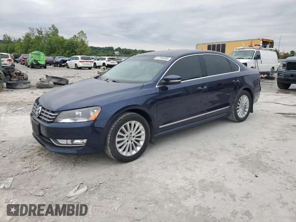 2015 Volkswagen Passat SEL Premium with VIN 1VWCV7A34FC051649, listed as a Copart auction lot 57794895 with 159,824 mi miles and Salvage title. Bid and sale history available at DreamBid. Image 1.