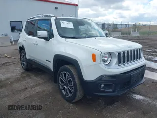 2017 Jeep Renegade Limited with VIN ZACCJBDB2HPG21800, listed as a IAAI auction lot 42179673 with 57,290 mi miles and . Bid and sale history available at DreamBid. Image 1.
