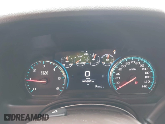 2017 Chevrolet Tahoe LT with VIN 1GNSKBKC1HR401044, listed as a IAAI auction lot 41573362 with 103,865 mi miles and . Bid and sale history available at DreamBid. Image 7.