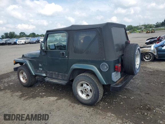 2003 Jeep Wrangler Sahara with VIN 1J4FA59S73P308250, listed as a Copart auction lot 64305965 with 186,288 mi miles and Clean title. Bid and sale history available at DreamBid. Image 2.