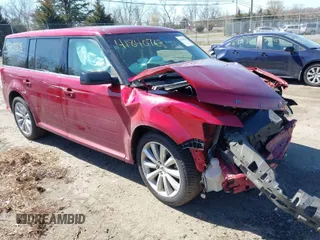 2014 Ford Flex SEL with VIN 2FMHK6C86EBD12116, listed as a IAAI auction lot 41840768 with 216,444 mi miles. Bid and sale history available at carsss.com. Image 1.