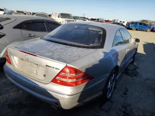 2001 Mercedes-Benz CL AMG with VIN WDBPJ73J71A015789, listed as a Copart auction lot 47043564 with Not Provided miles and Salvage Title. Bid and sale history available at carsss.com. Image 3.